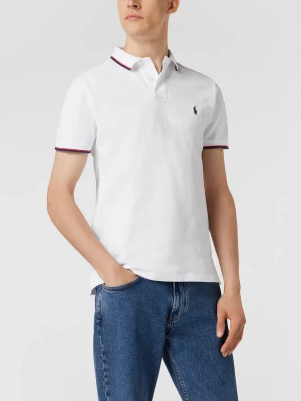 Großhandel ? Polo Ralph Lauren Poloshirt Mit Label-Stitching – Weiß ✨ 5